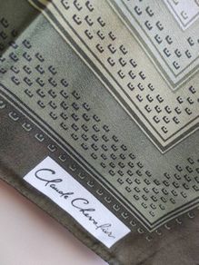 Claude Chevalier vintage scarf