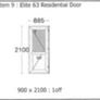 PVC  Window & Door  Double Glazed Image 3