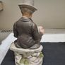 Vintage Porcelain Gentleman Reading Figurine Image 4