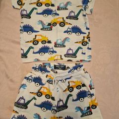 Next "Digger/Dinosaur" T-shirt & Short Set