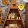 Boat-Shaped Display Shelving Unit Image 2