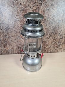 Vintage Butterfly Trade Mark Kerosene Parrafin Oil Lamp