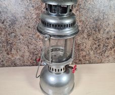 Vintage Butterfly Trade Mark Kerosene Parrafin Oil Lamp