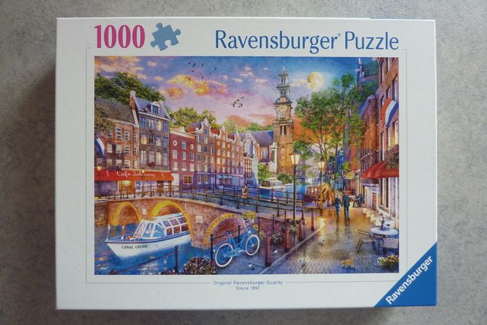 Jigsaw - Sunset over Amsterdam