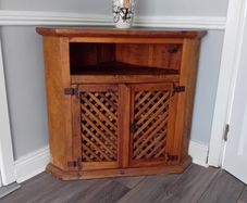 wooden corner unit
