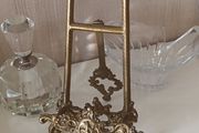 Vintage Brass Easel Stand.