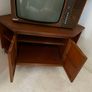 Mid Century Nathan Furniture Teak Corner Cabinet Image 2