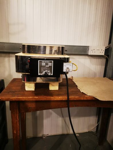 Glass Kiln and materials Studio dispersal