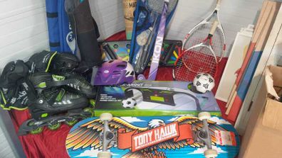 Selection of Sports equipment