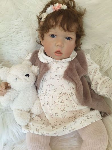 Reborns By Laura.  Introducing Milley.  Huge 28inch!!  Reborn Doll ( I Fill And Weight All My Babies Myself) . Welcome To View