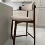 Scandi Minimalist Dining Chair Beige 1 Piece Image 3