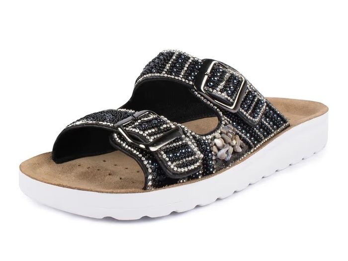 Brand New Women's Mule Shoes Vita 04 Leather Insole Antishock Pads.