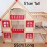Wooden Doll's House (Three Storey) Image 3