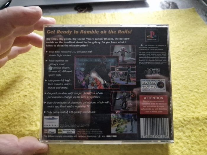 Starwinder PlayStation1 Ps1 PlayStation2 Ps2 Games Original