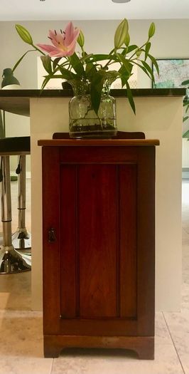 Edwardian bedside cabinet