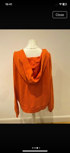 Helen Steele orange hoody - suit 10-12