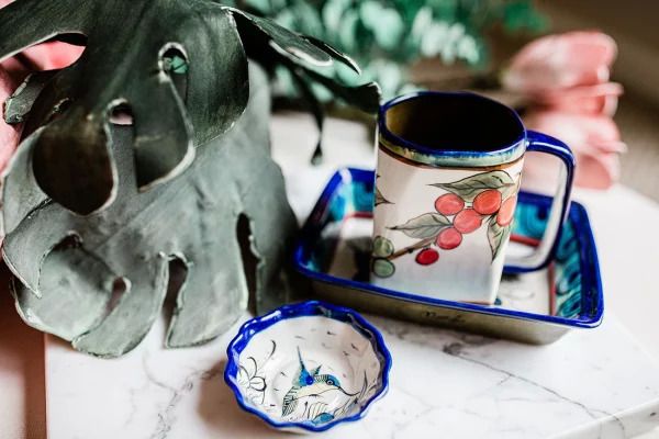 Lucia's Cafe Mug - Fair Trade - Made in Guatemala