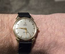 Vintage 14k Gold Omega Seamaster