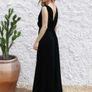 Folkster Marissa Velvet Forest Green Bridesmaid Dress Image 6