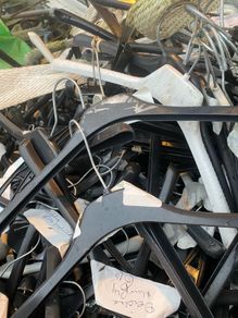 Free tonne bags of hangers all good quality suit a charity shop etc