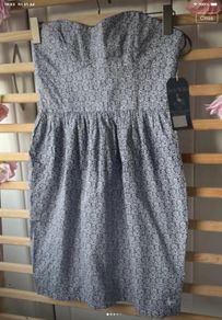 dress Bnwt strapless dress size 10 100% cotton  jack wills