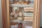 Vintage Baby Bedroom Shadow Box