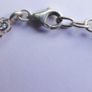 Vintage Sterling Silver 925 Round CZ Tennis Bracelet length 8" - 11,3g Image 4