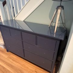 IKEA HEMNES 8-Drawer Chest with Glass Top (Upcycle Project) open to offers