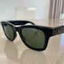 Rayban Stories Wayfarer Smart Glasses with dual cameras - Shiny Black Sunglasses Image 7