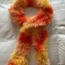 Scarf - Hand Knitted Fluffy Scarf Image 2