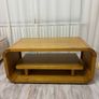 TV stand and  coffee table -  solid oak Image 3
