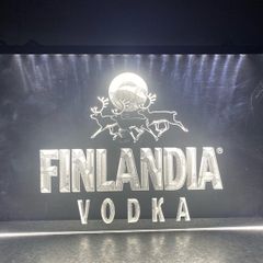 Finlandia Vodka Neon light sign