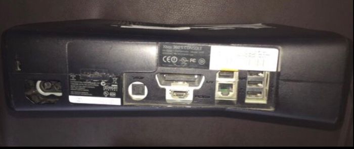 Xbox 360 s console with controller