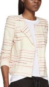 ISABEL MARANT Striped Cotton Blazer