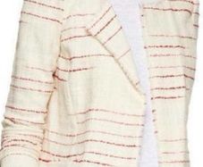 ISABEL MARANT Striped Cotton Blazer