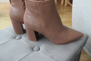 Gallery Beige Ankle Boots Size Uk 6