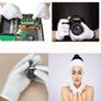 05721 24PCS White 12 Pairs Soft Cotton Lining Glove Image 5