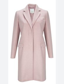 Designer Dusty Pink Tailored Coat