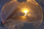 clock glass, curved x2