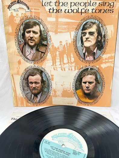 Wolfe Tones Let The People Sing LP 1972 Irish Press DOL 1004 A1/B1 + Insert