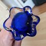 Vintage Art Glass Vase 19cm 380g Image 4