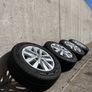 Genuine Volkswagen T5/T6 Clayton 16" Alloy Wheels - Hankook C Rated Image 2
