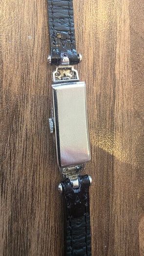 Platinum Art Deco Cocktail Watch