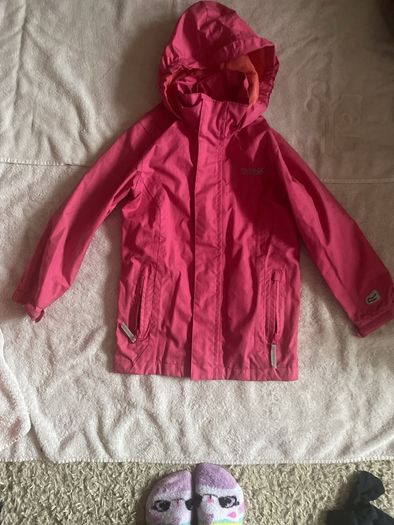 Girls raincoat Pink Regatta Great outdoors Summer Jacket
