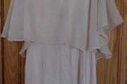 Villa cream summer capelet  top (free postage)