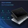 BSEED Smart Light Switch, 1 Gang 1 Way WiFi Touch Switch, Work with Alexa/Google Home, Voice/App Control Sharing Glass Touch Switches(Neutral Wire Required) Image 3