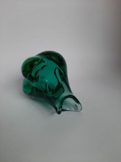 Vintage  czechoslovakian glass vase Miroslav Klinger 1960/1970 midcentury ; Czech Rep