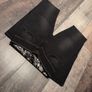 Vintage Vibe Embroidered Low Waist Black Jeans.Statement Waist V XS 6-8 Image 7