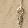 Sterling Silver 925 Aqua Chalcedony Pendant Necklace Image 4