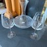 Patrick Guilbaud wine decanter and glasses Image 4